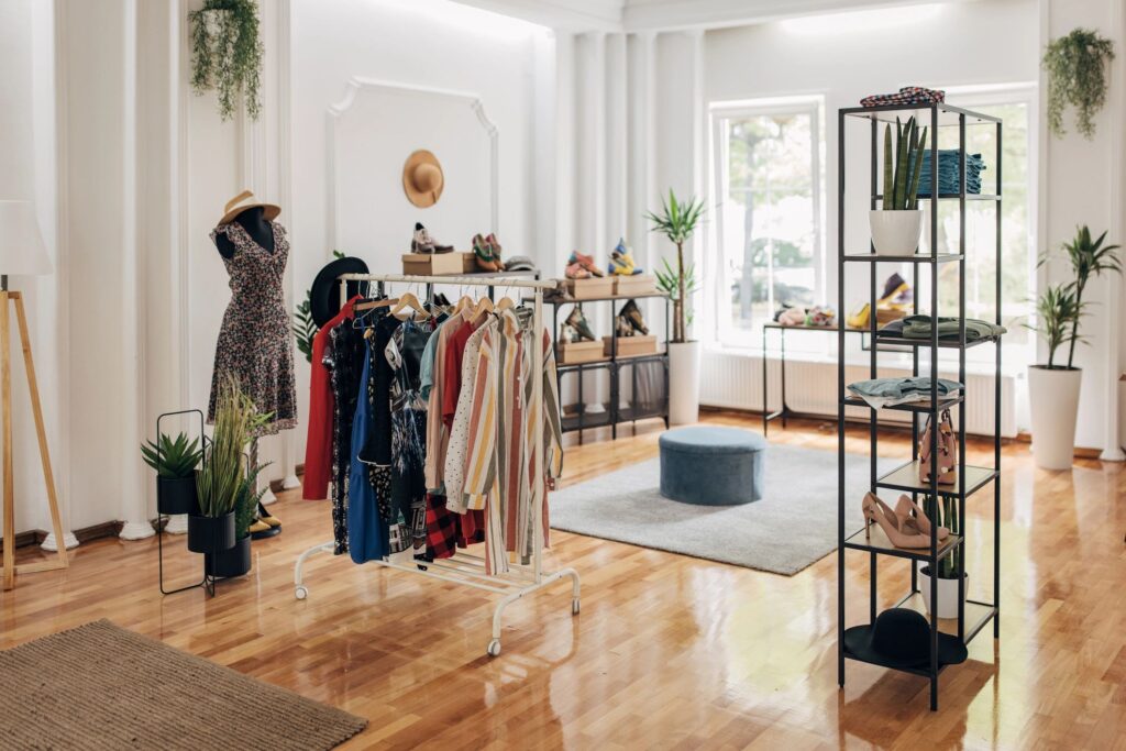 luxury fashion boutique modern clothing