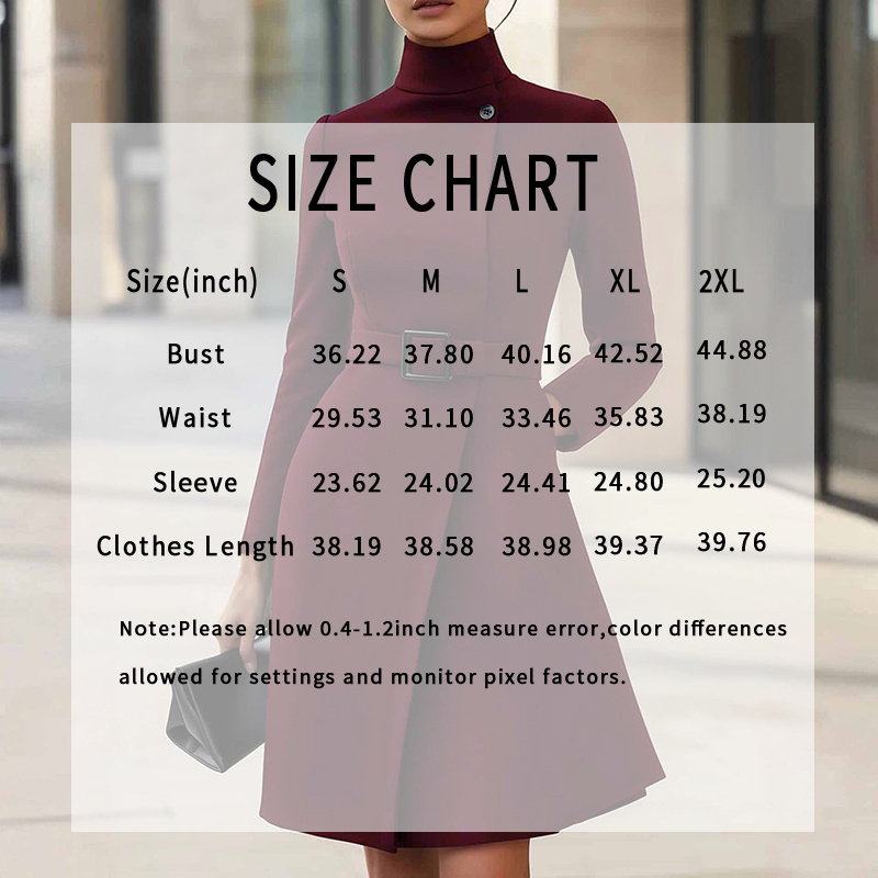 Elegant High Waist Belted Midi Dress - Image 6