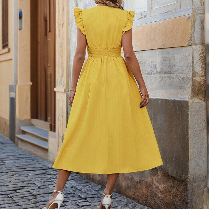 Boho Flowy Summer Dress - Image 5
